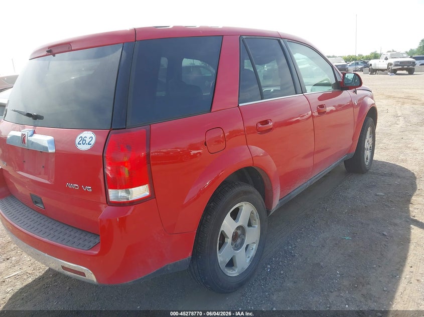 SATURN VUE 2006 VIN 5GZCZ63486S838499