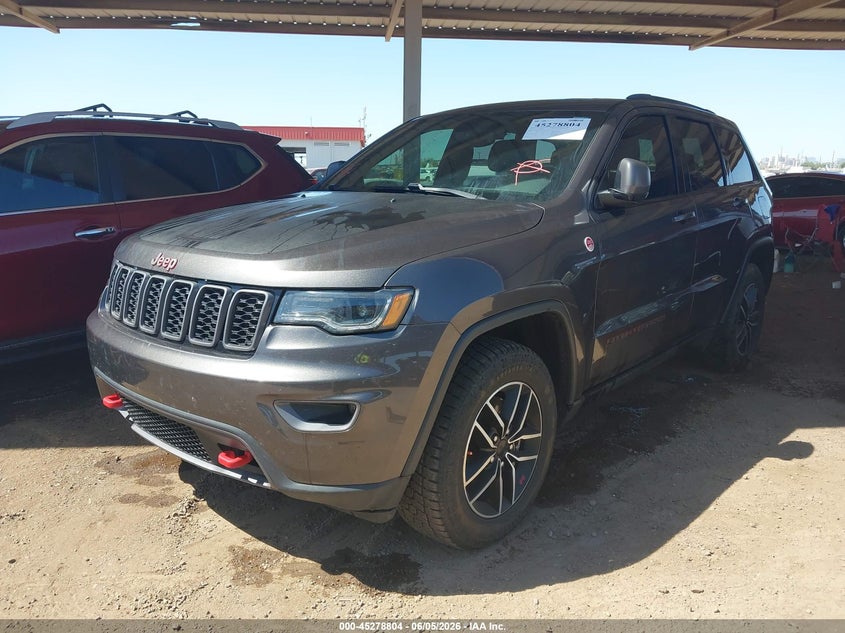 2021 Jeep Grand Cherokee Trailhawk 4X4, Front End, IAAI, VIN 1C4RJFLT7MC594135 — photo 2