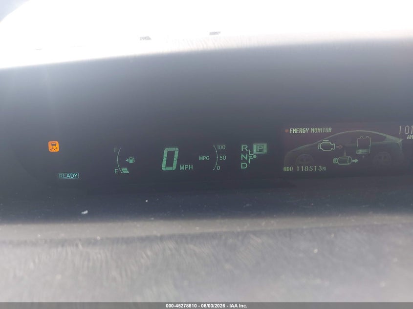 2014 TOYOTA PRIUS auction photo 7