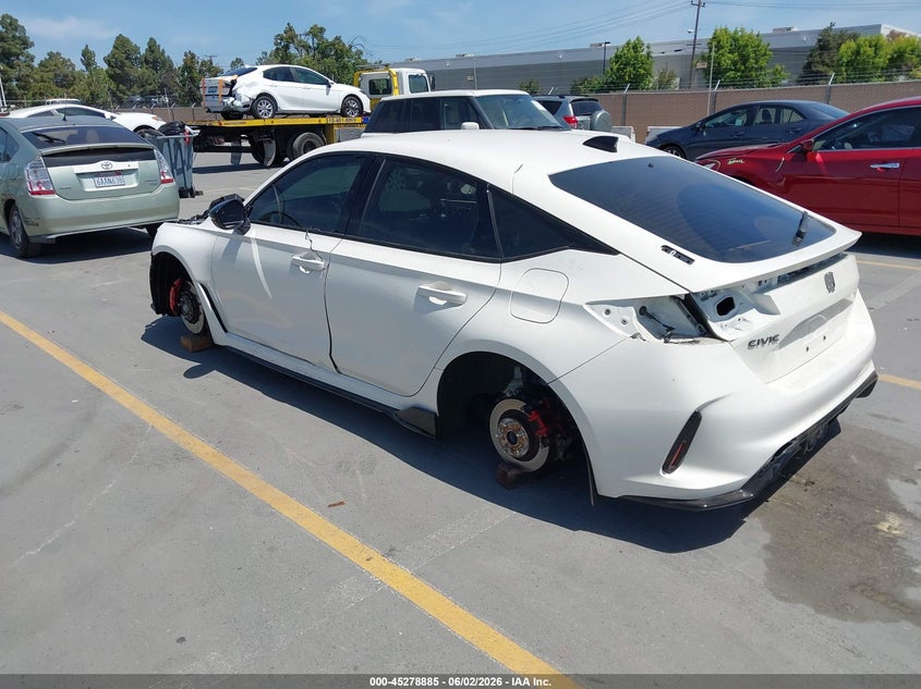 Vin: jhmfl5g48rx002153, lot: 45776709, honda civic type r 20243