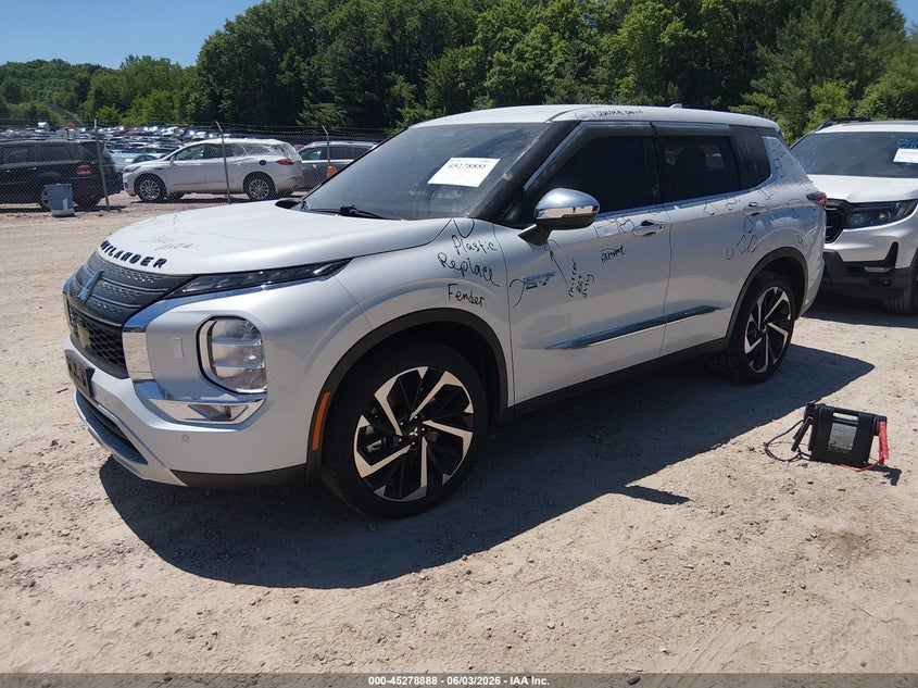 Vin: ja4t5va93rz056798, lot: 45776711, mitsubishi outlander phev se s-awc 20242