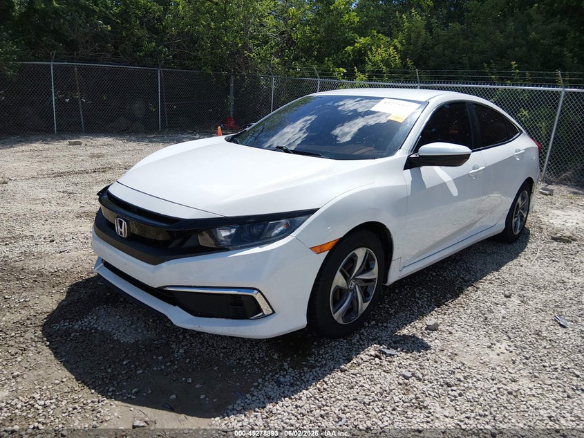 Vin: 2hgfc2f66lh511948, lot: 45776717, honda civic lx 20202