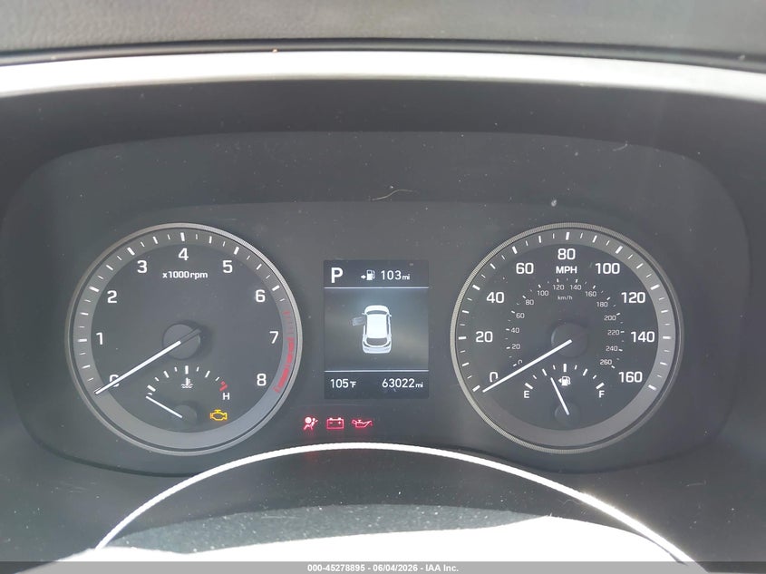 2019 Hyundai Tucson Se VIN: KM8J2CA49KU960748 Lot: 45278895