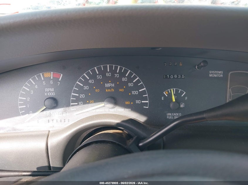 1999 Pontiac Bonneville Se VIN: 1G2HX52K2XH216815 Lot: 45278905