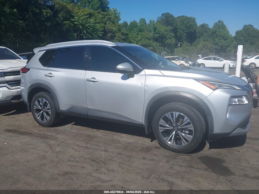 2021 Nissan Rogue Sv Fwd VIN: 5N1AT3BA3MC821824 Lot: 45278924