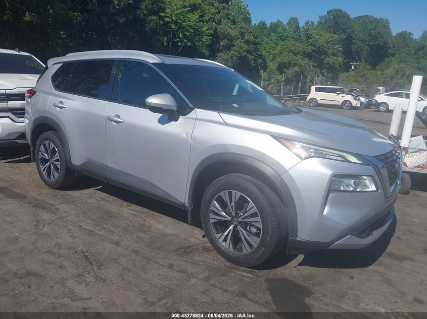 Vin: 5n1at3ba3mc821824, lot: 45776748, nissan rogue sv fwd 2021 img_1