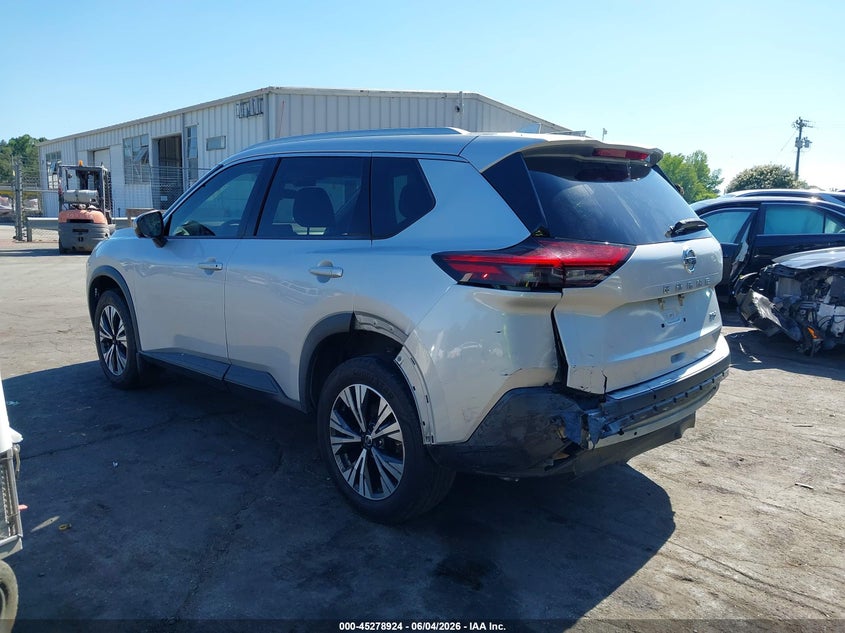 Vin: 5n1at3ba3mc821824, lot: 45776748, nissan rogue sv fwd 20213