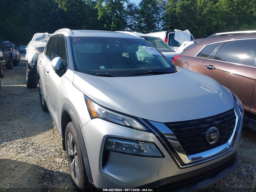 VIN 5N1AT3BA3MC821824 2021 NISSAN ROGUE SV FWD