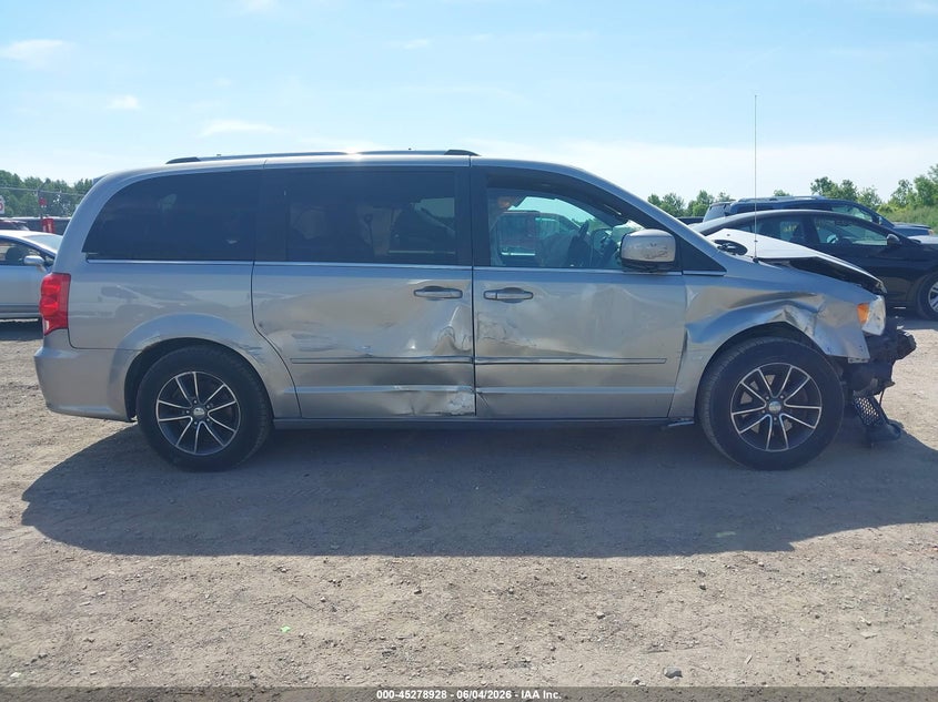 2017 Dodge Grand Caravan Sxt VIN: 2C4RDGCG2HR600341 Lot: 45278928