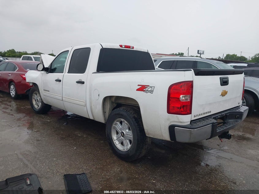 Vin: 3gcpkse72dg162305, lot: 45776757, chevrolet silverado 1500 lt 20133