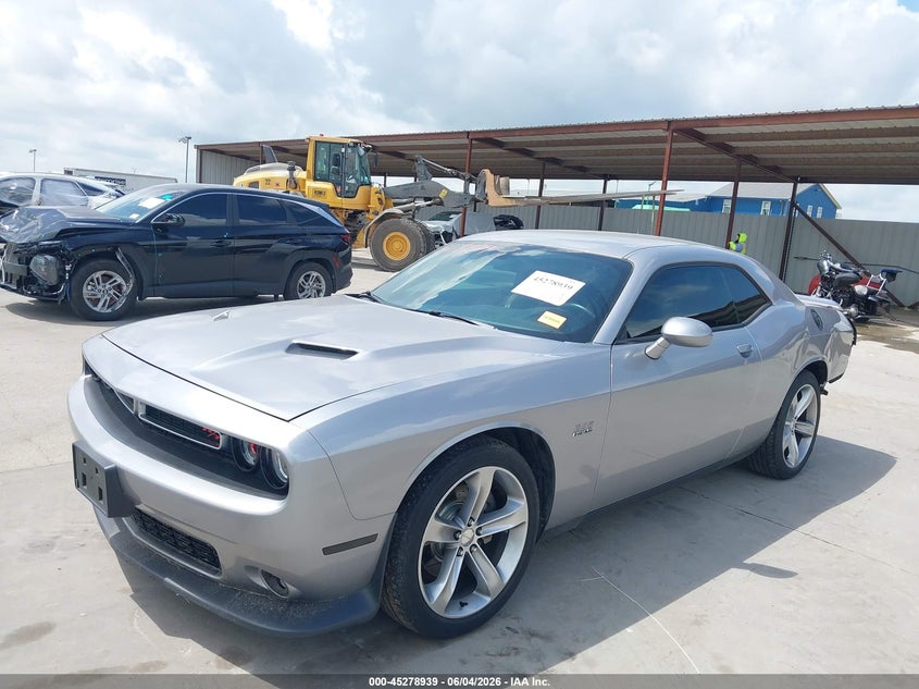Vin: 2c3cdzbt4gh129429, lot: 45776764, dodge challenger r/t 20162