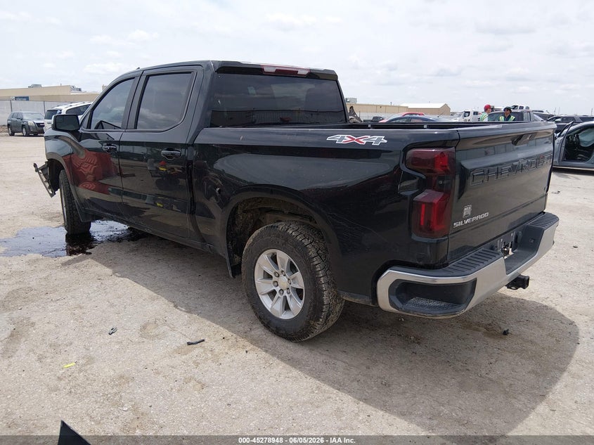 Vin: 3gcuyded8lg394845, lot: 45776772, chevrolet silverado 1500 4wd  short bed lt 20203
