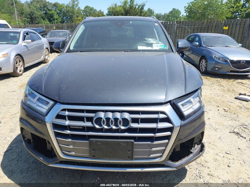 2018 Audi Q5 2.0T Premium/2.0T Tech Premium VIN: WA1BNAFY3J2194634 Lot: 45279020