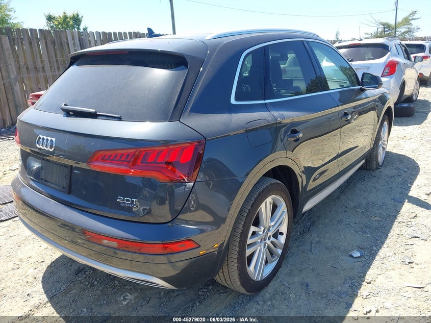 Vin: wa1bnafy3j2194634, lot: 45776844, audi q5 2.0t premium/2.0t tech premium 20184