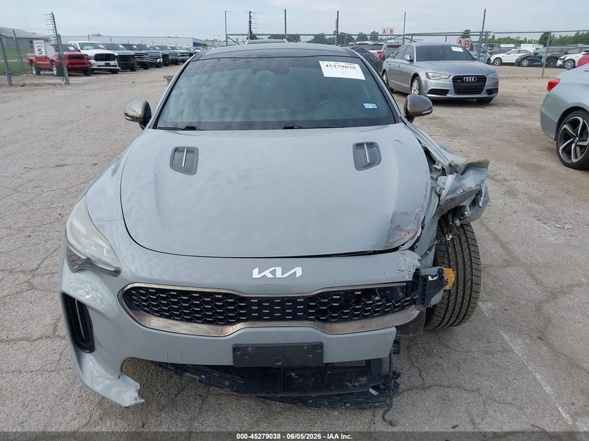 2022 Kia Stinger Gt-Line VIN: KNAE35LD1N6106547 Lot: 45279038