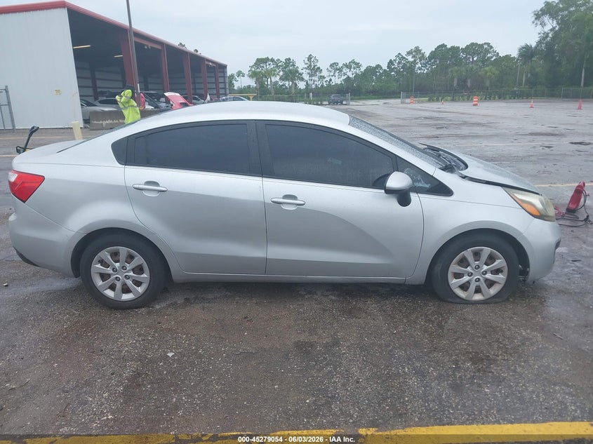 2013 Kia Rio Lx VIN: KNADM4A35D6119572 Lot: 45279054