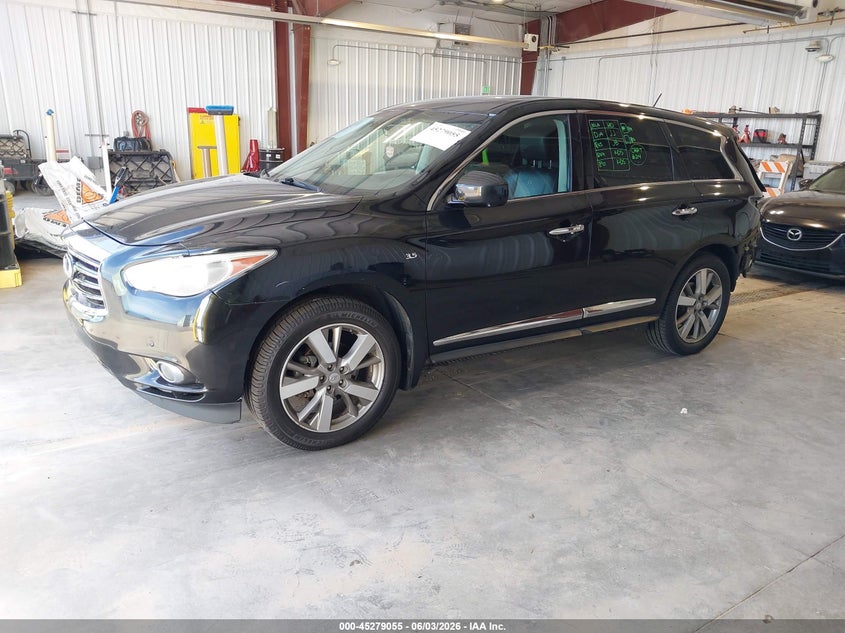 Vin: 5n1al0mmxec510480, lot: 45776879, infiniti qx60 20142