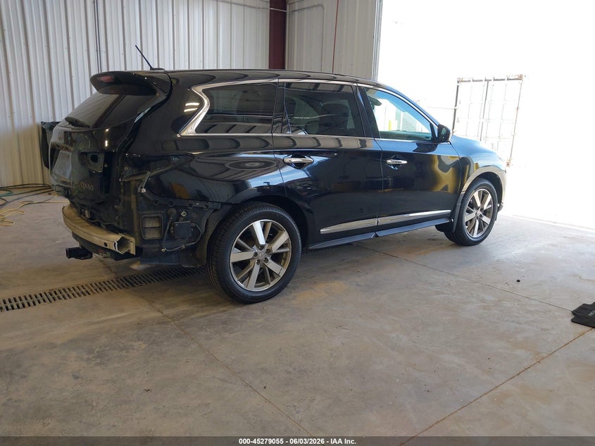 Vin: 5n1al0mmxec510480, lot: 45776879, infiniti qx60 20144