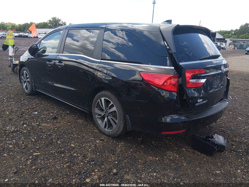Vin: 5fnrl6h84rb034582, lot: 45776909, honda odyssey touring 20243