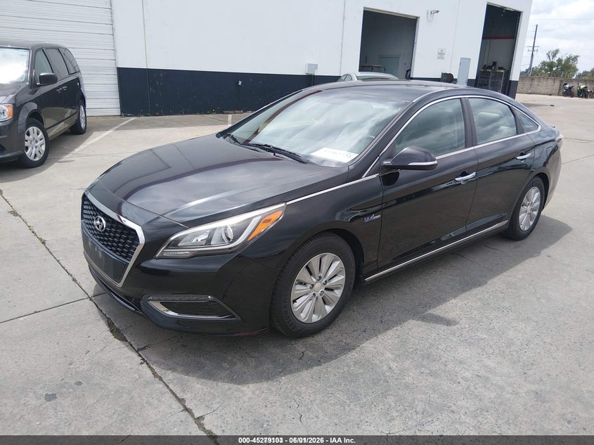 2016 Hyundai Sonata Hybrid Se KMHE24L1XGA035222 photo 1