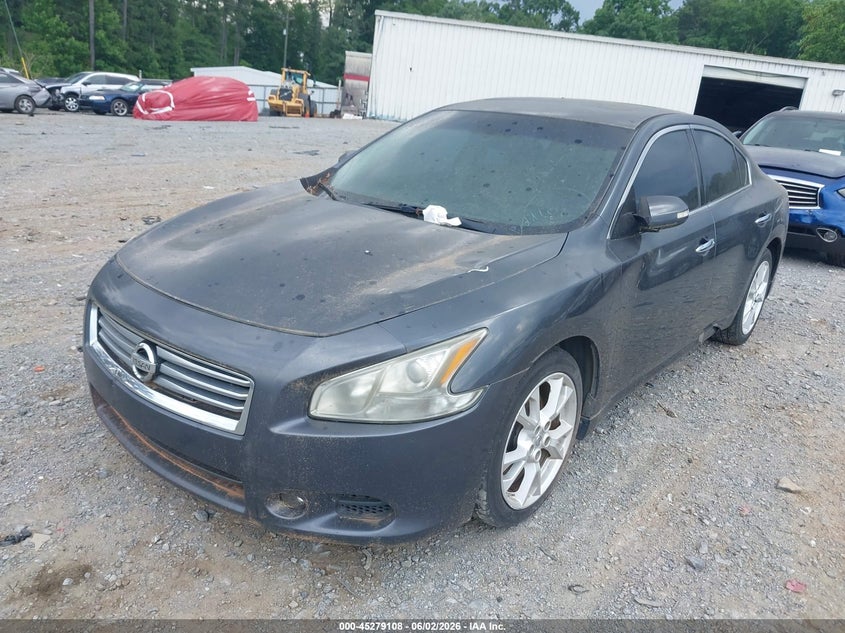 2012 Nissan Maxima 3.5 3.5 Sv grey Lot 111045279108 Vin 1N4AA5AP9CC855265