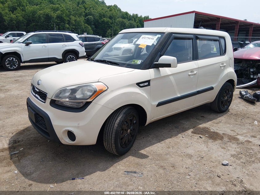 Vin: kndjt2a52d7582780, lot: 45776940, kia soul 20132