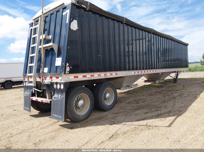 2012 JET COMPANY INC GRAIN SEMI TRAILER auction photo 4