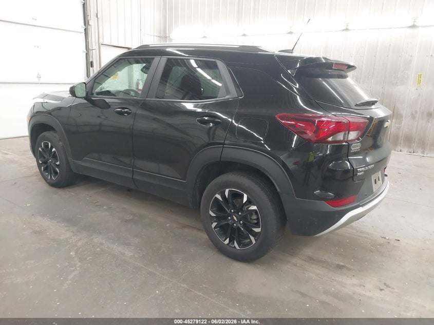 Vin: kl79mrsl5nb099558, lot: 45776946, chevrolet trailblazer awd lt 20223