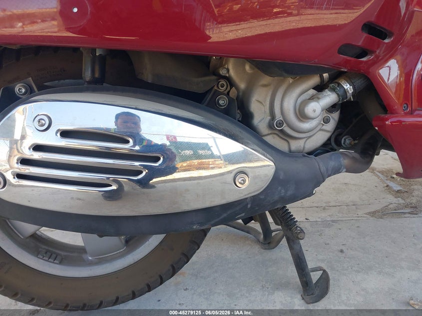 2007 Vespa Gts 250 VIN: ZAPM459L575003696 Lot: 45279125