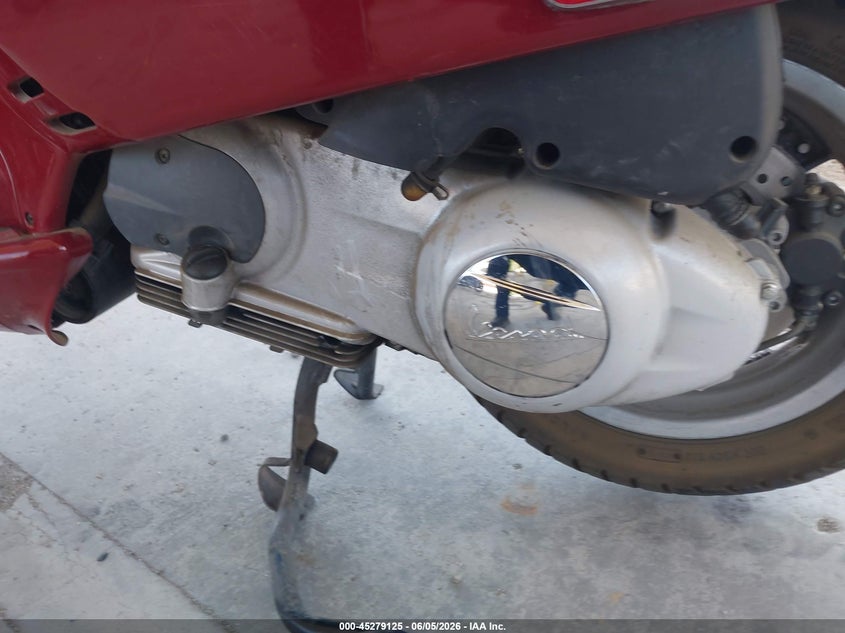 2007 Vespa Gts 250 VIN: ZAPM459L575003696 Lot: 45279125