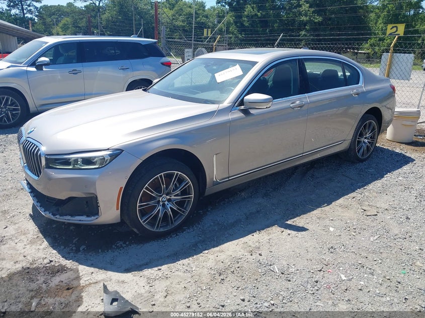 2021 BMW 740I auction photo 2