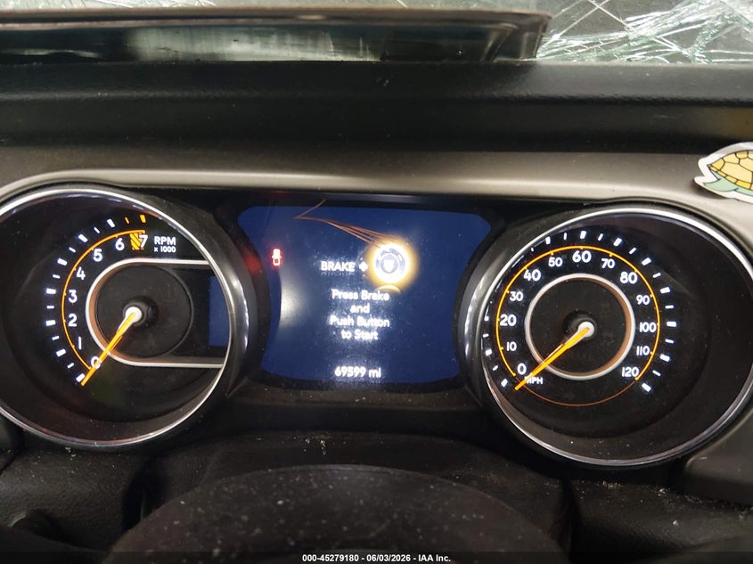 2021 Jeep Gladiator Sport S 4X4 VIN: 1C6JJTAG7ML506693 Lot: 45279180