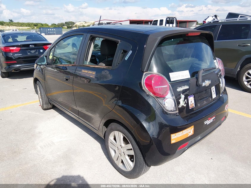 Vin: kl8cd6s90fc721256, lot: 45777030, chevrolet spark 1lt cvt 20153