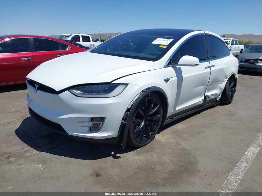 Vin: 5yjxcbe2xhf067391, lot: 45777048, tesla model x 100d/75d/90d 20172