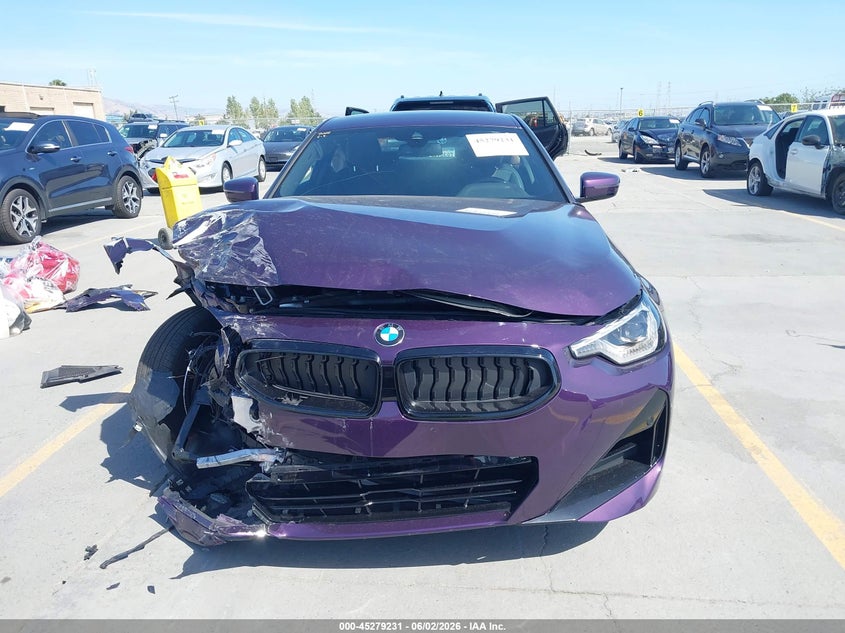 2022 BMW 230 I VIN: 3MW23CM02N8C48868 Lot: 45279231