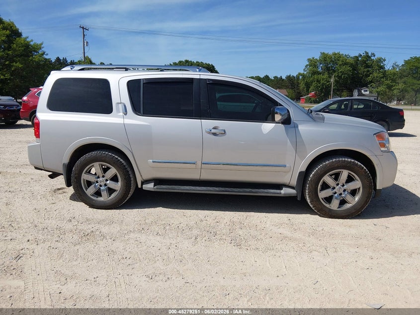 2012 Nissan Armada Platinum VIN: 5N1AA0NE6CN606072 Lot: 45279251