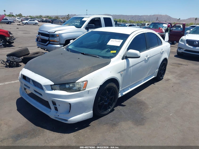 Vin: ja32u2fu0au027100, lot: 45777084, mitsubishi lancer es 20102