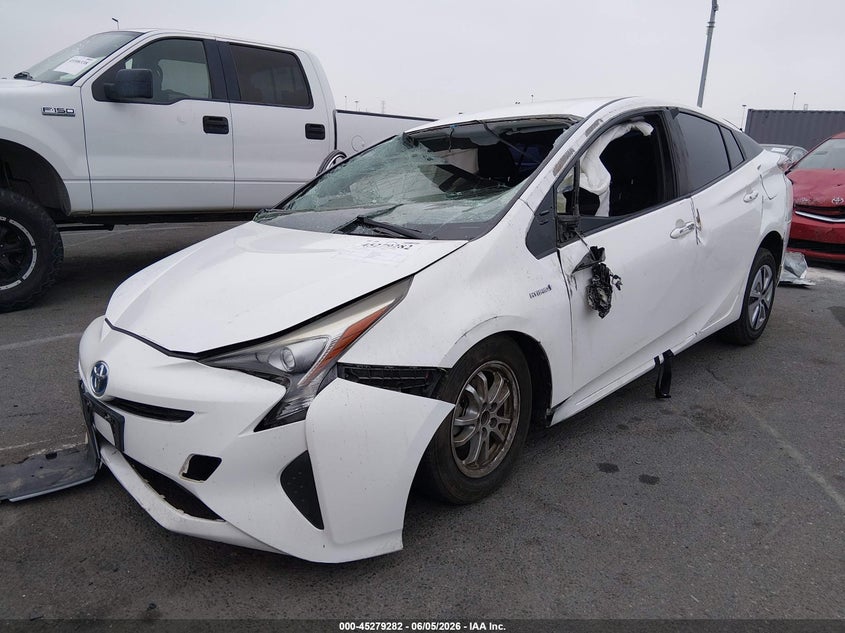 Vin: jtdkarfu1g3513271, lot: 45777106, toyota prius three 20162