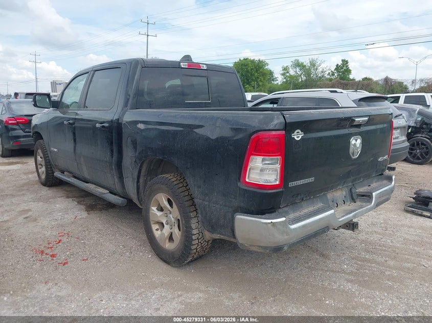 Vin: 1c6rrffgxkn760468, lot: 45777155, ram 1500 big horn/lone star  4x4 5'7 box 20193