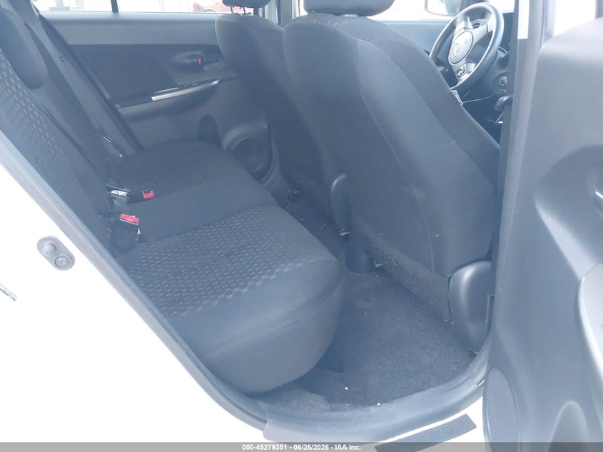 2012 Scion Xd 1.8 white Lot 111045279351 Vin JTKKU4B48C1021898