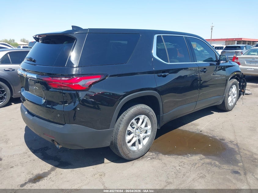 Vin: 1gnerfkw4pj104342, lot: 45777178, chevrolet traverse fwd ls 20234