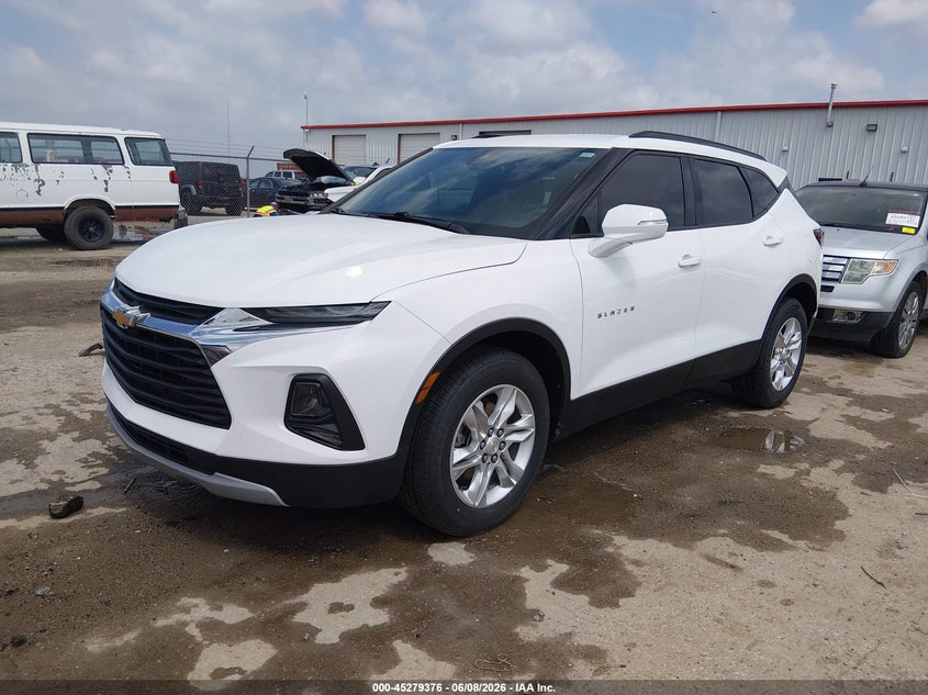 Vin: 3gnkbcrs1ms539824, lot: 45777200, chevrolet blazer fwd 2lt 20212