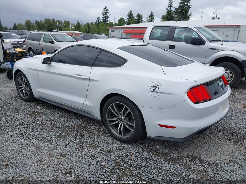 Vin: 1fa6p8th4f5335866, lot: 45777212, ford mustang ecoboost 20153