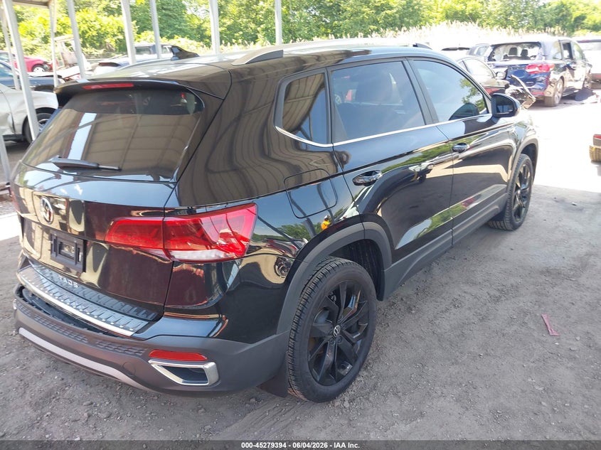 Vin: 3vvsx7b20nm085181, lot: 45777218, volkswagen taos 1.5t se 20224