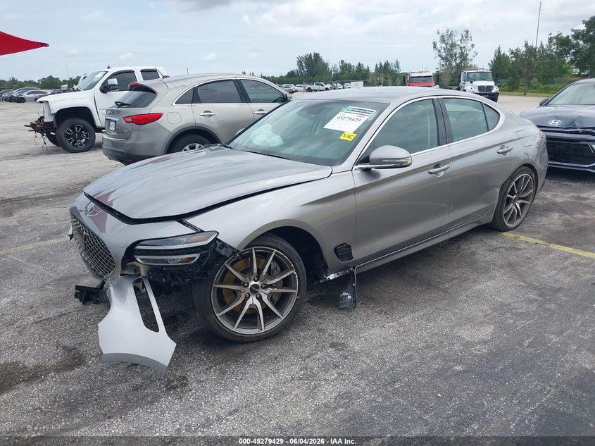 2026 GENESIS G70 SEDAN 2.5L I-4 DI, DOHC, VVT, TURBO, 300HP