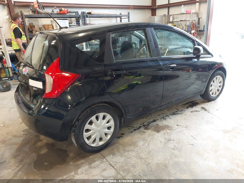 Vin: 3n1ce2cp7el417454, lot: 45777255, nissan versa note s (sr)/s plus/sv 20144