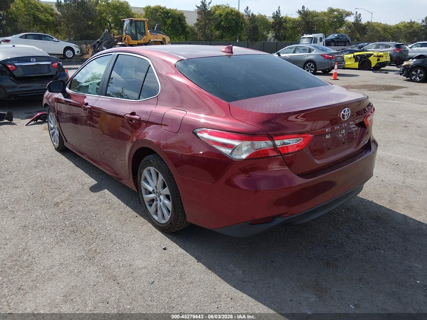 Vin: 4t1b11hk8ku739335, lot: 45777267, toyota camry le 20193