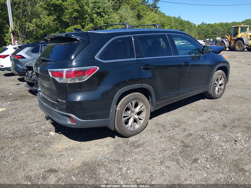 2014 TOYOTA HIGHLANDER auction photo 4