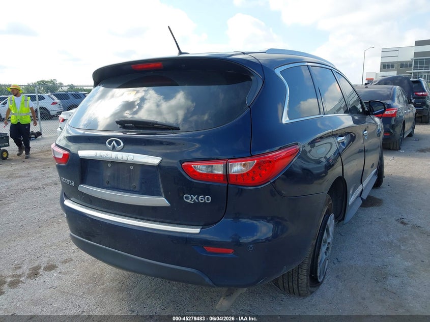 Vin: 5n1al0mnxfc521067, lot: 45777307, infiniti qx60 20154