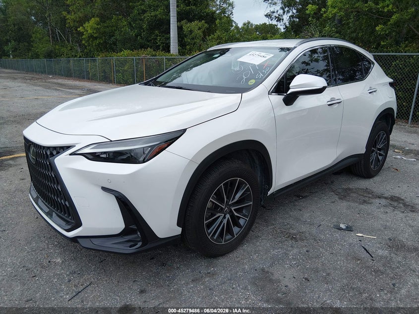 Vin: jtjadcazxs2022079, lot: 45777310, lexus nx 250 20252